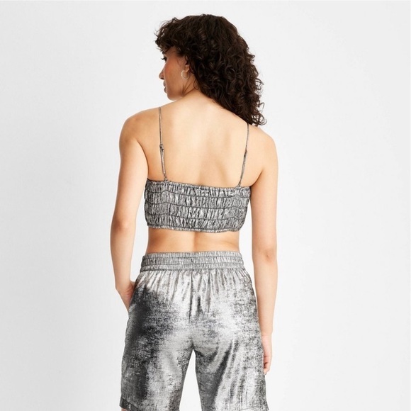 Future collection strappy metallic tiny top with Alani Noelle - Picture 2 of 7